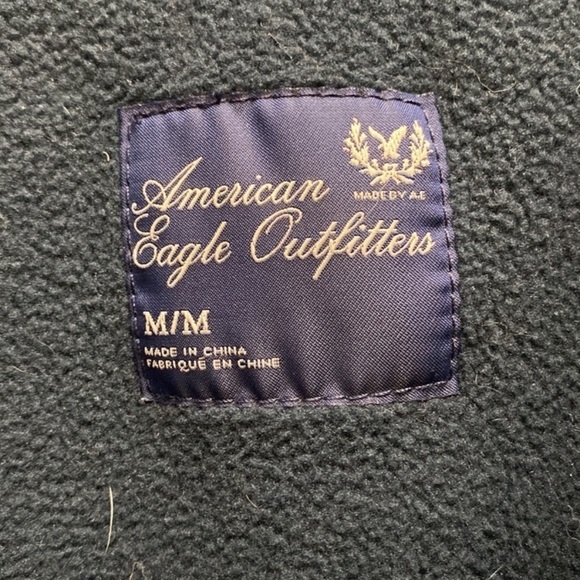 American Eagle vest outfitters woman's size medium like new blue puffer … - Picture 9 of 9